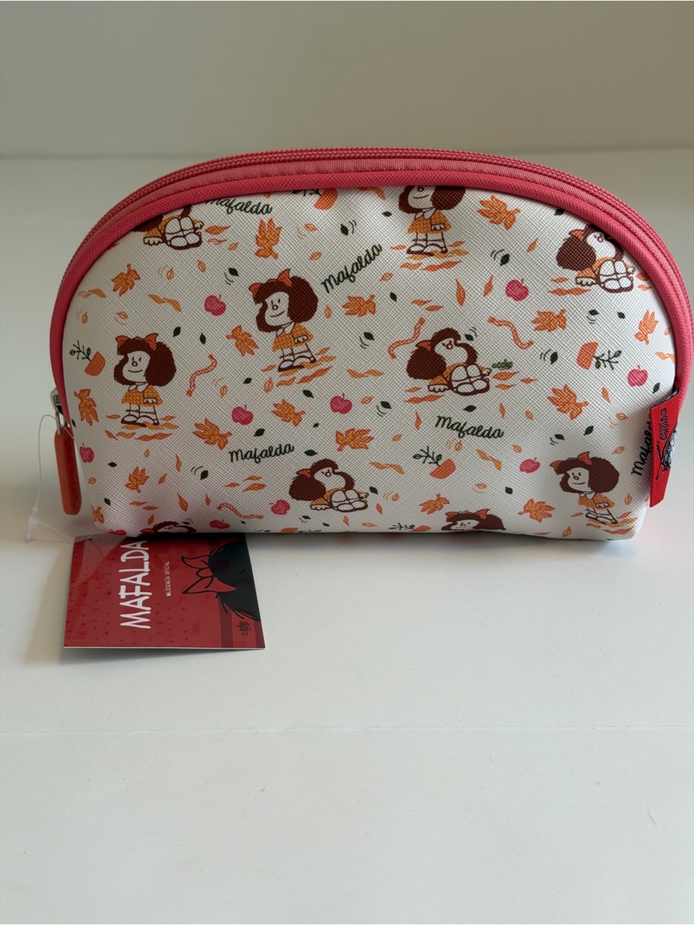 Cosmetic bag Mafalda beige
